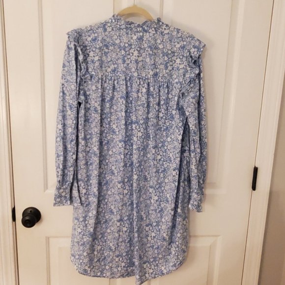 H&M Ruffle Floral Printed Shirt Dress - Picture 3 of 5